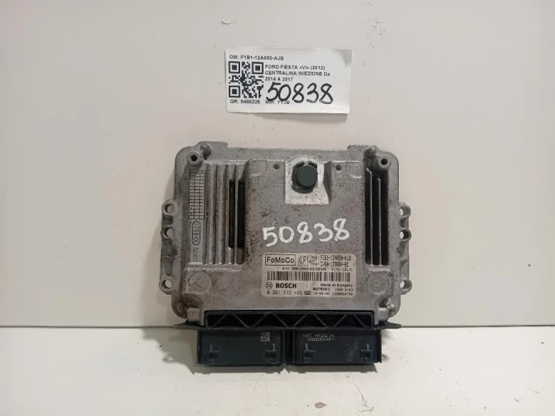 Centralina Iniezione F1B1-12A650-AJB Ford Fiesta VI 2012