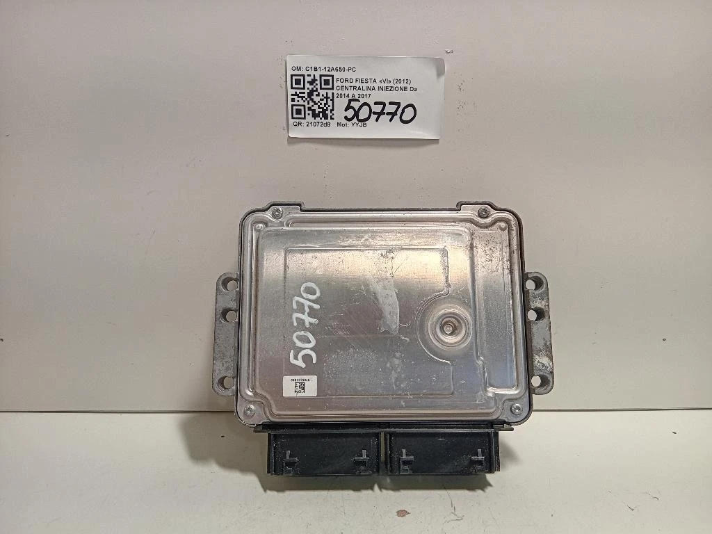 Centralina Iniezione C1B1-12A650-PC Ford Fiesta VI 2012