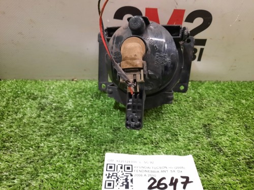 Fendinebbia ANT SX 922012E000 Hyundai Tucson I 2005