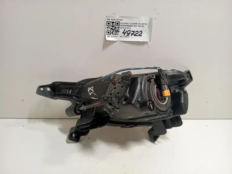 Fendinebbia ANT SX 92201-D7000 Hyundai Tucson II 2015