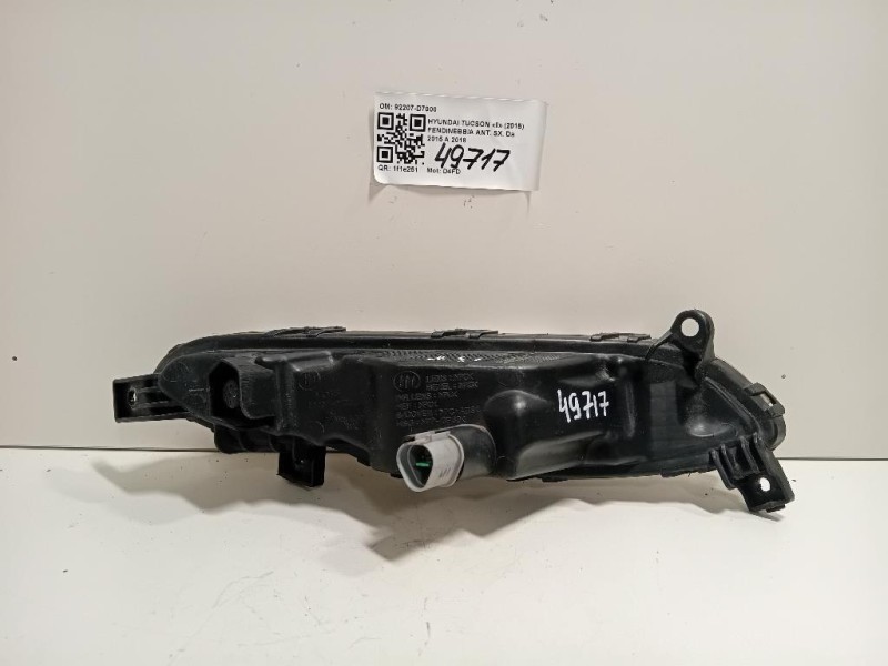 Fendinebbia ANT SX 92207-D7000 Hyundai Tucson II 2015