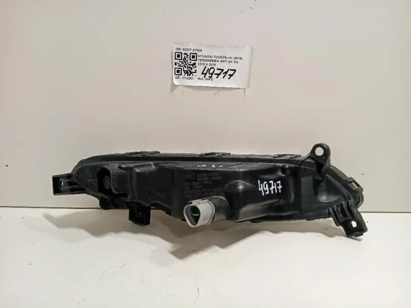 Fendinebbia ANT SX 92207-D7000 Hyundai Tucson II 2015