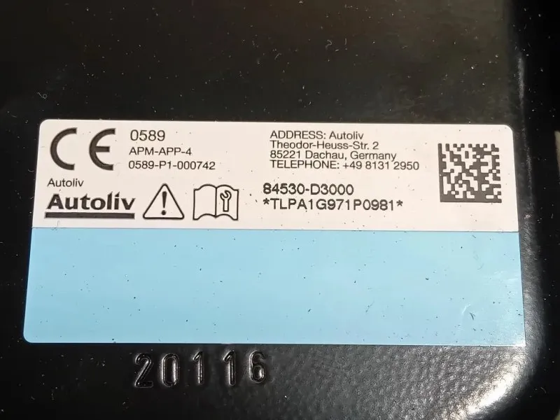 Air-bag Passeggero 84530-D3000 Hyundai Tucson II 2015