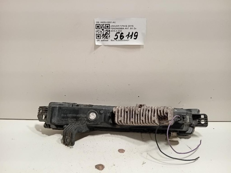 Fendinebbia ANT SX HK83-15201-AC Jaguar F-pace 2015