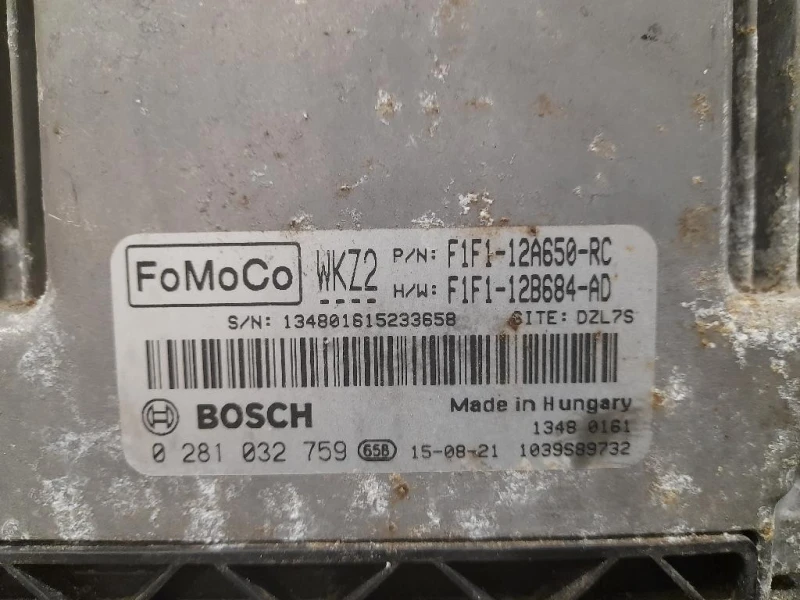 Centralina Iniezione F1F112A650RC Ford Focus IV 2014