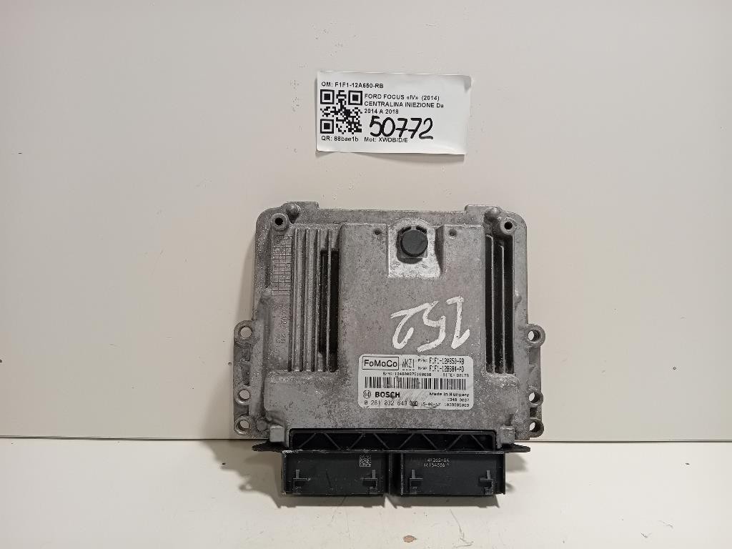 Centralina Iniezione F1F1-12A650-RB Ford Focus IV 2014