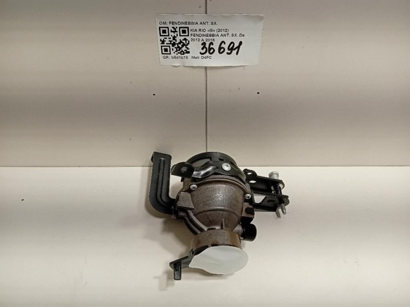 Fendinebbia ANT SX FENDINEBBIA ANT SX Kia RIO III 2012