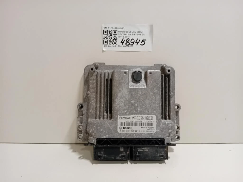 Centralina Iniezione F1F1-12A650-RD Ford Focus IV 2014