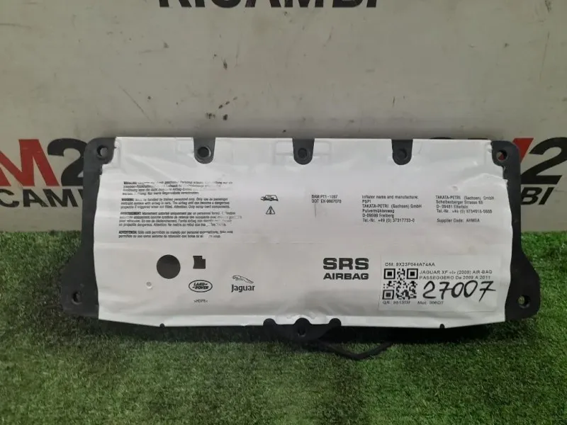 Air-bag Passeggero 9X23F044A74AA Jaguar XF I 2008