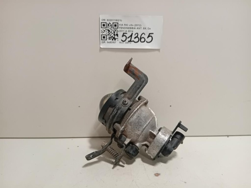 Fendinebbia ANT SX 922011W210 Kia RIO III 2012