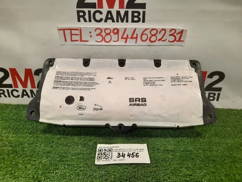 Air-bag Passeggero 9X23F044A74AC Jaguar XF I 2011