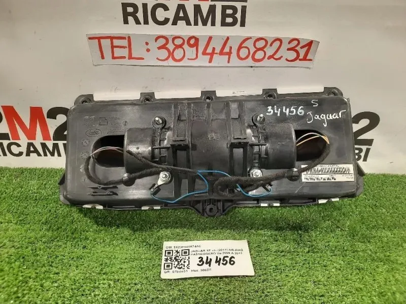 Air-bag Passeggero 9X23F044A74AC Jaguar XF I 2011