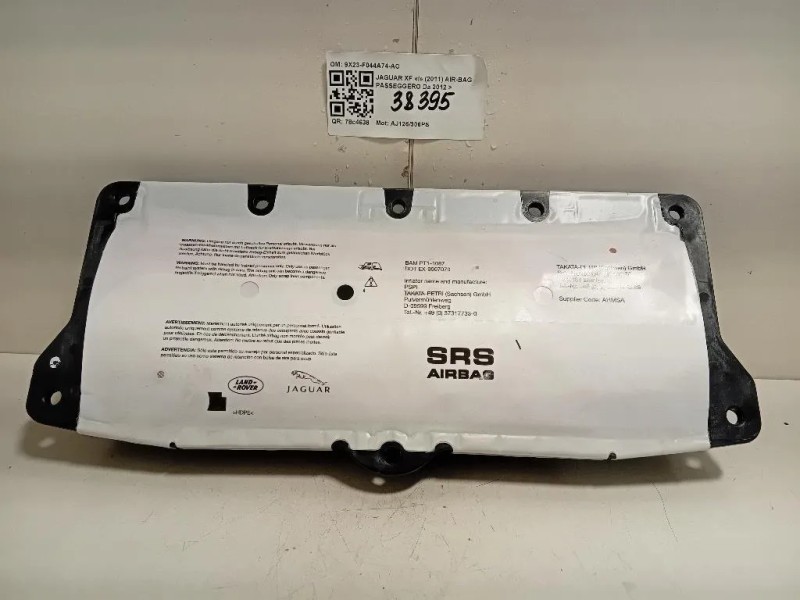 Air-bag Passeggero 9X23-F044A74-AC Jaguar XF I 2011