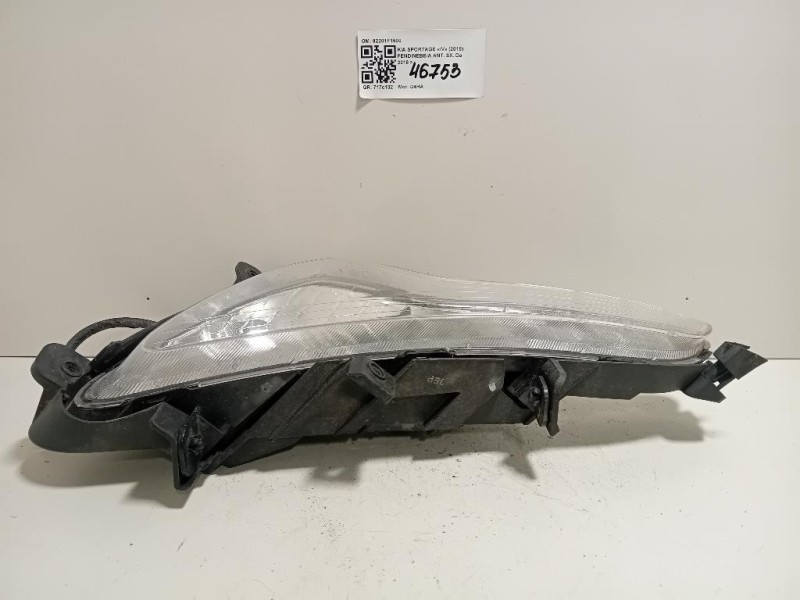 Fendinebbia ANT SX 92201F1500 Kia Sportage IV 2018