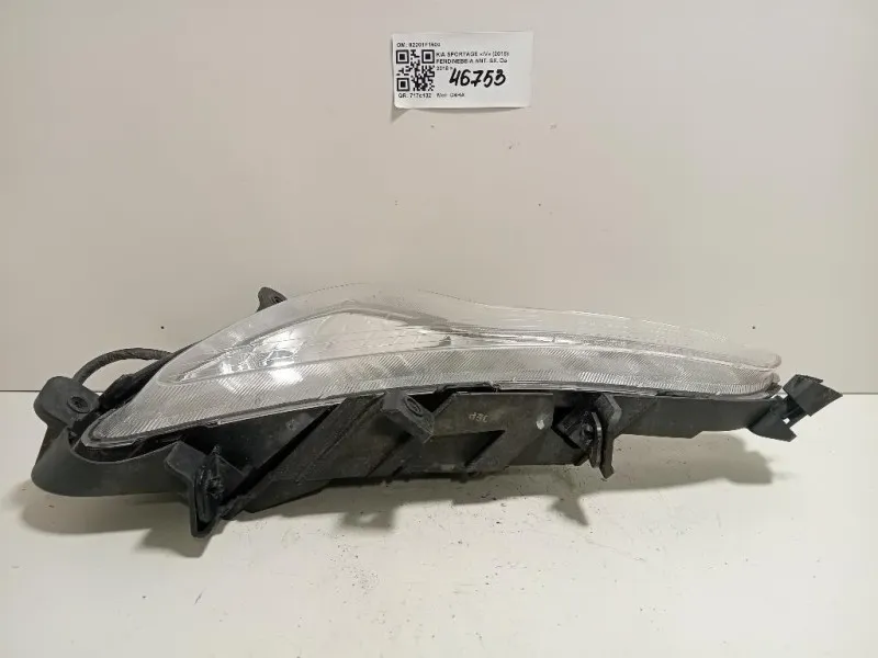 Fendinebbia ANT SX 92201F1500 Kia Sportage IV 2018