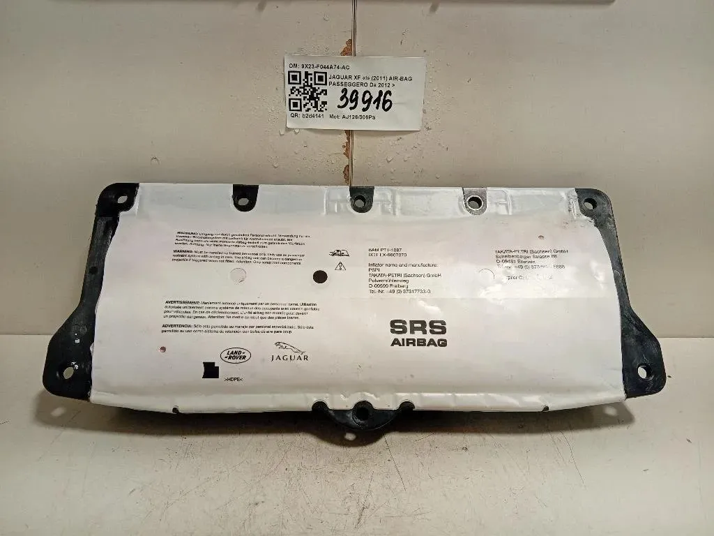 Air-bag Passeggero 9X23-F044A74-AC Jaguar XF I 2011