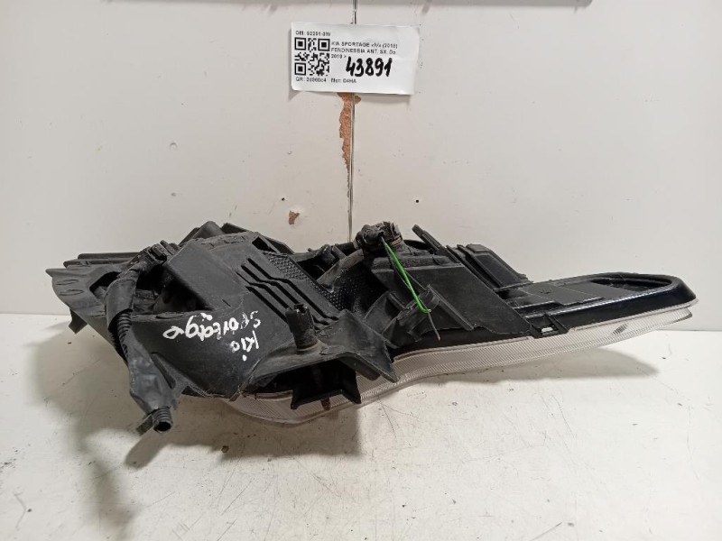 Fendinebbia ANT SX 92201-3W Kia Sportage IV 2018