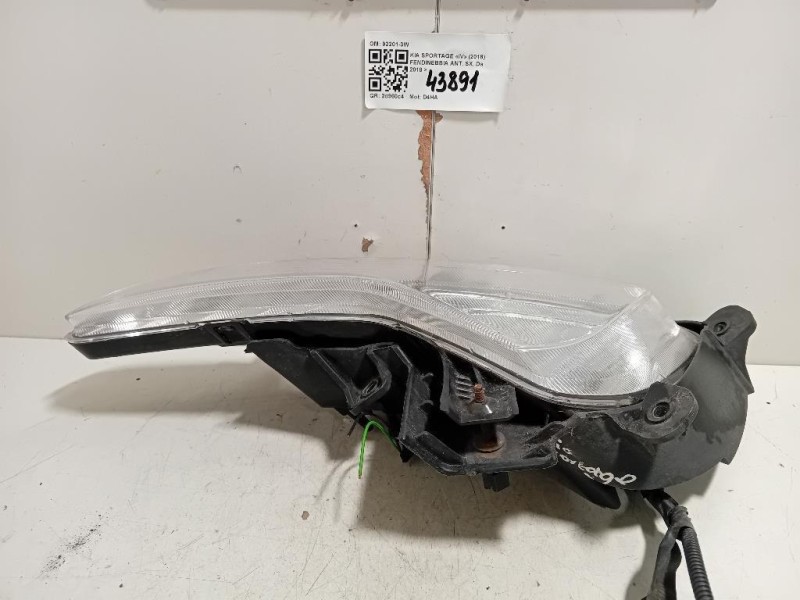 Fendinebbia ANT SX 92201-3W Kia Sportage IV 2018