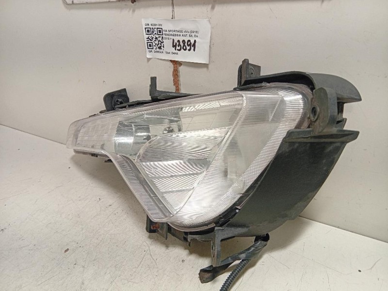 Fendinebbia ANT SX 92201-3W Kia Sportage IV 2018