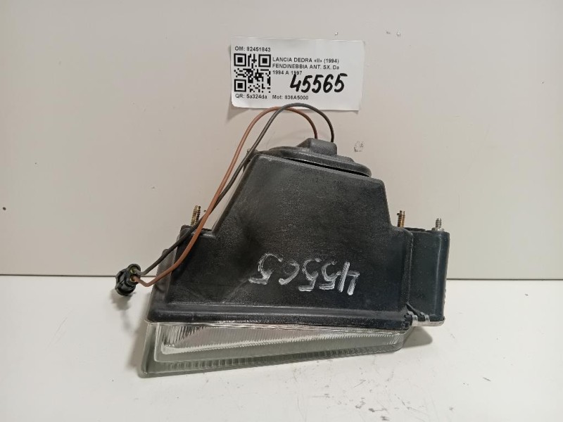 Fendinebbia ANT SX 82451843 Lancia Dedra II 1994