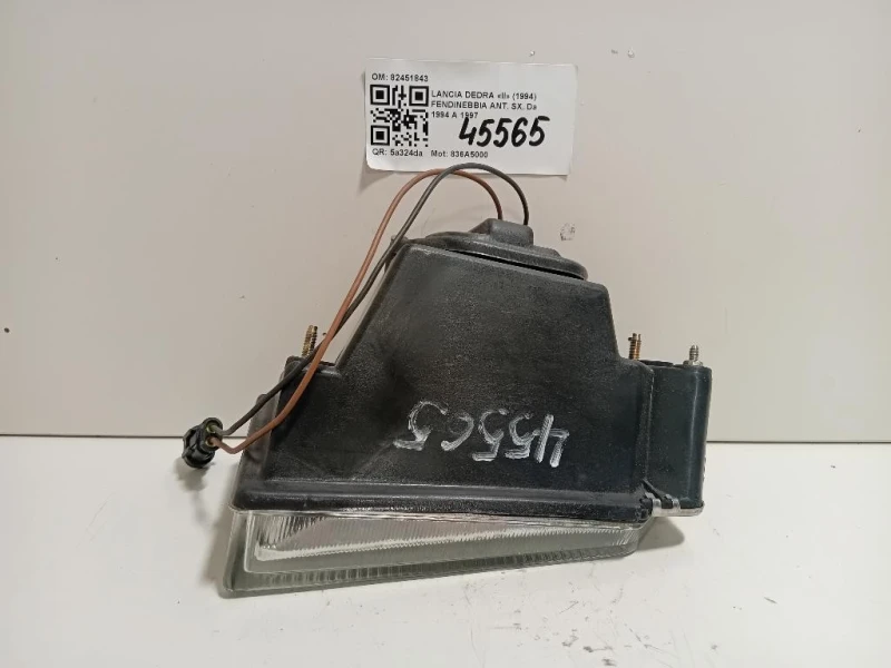 Fendinebbia ANT SX 82451843 Lancia Dedra II 1994