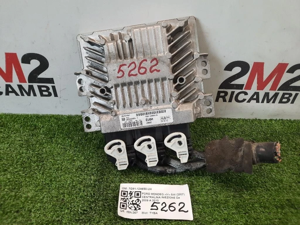 Centralina Iniezione 7G91-12A650-UH Ford Mondeo IV SW 2007