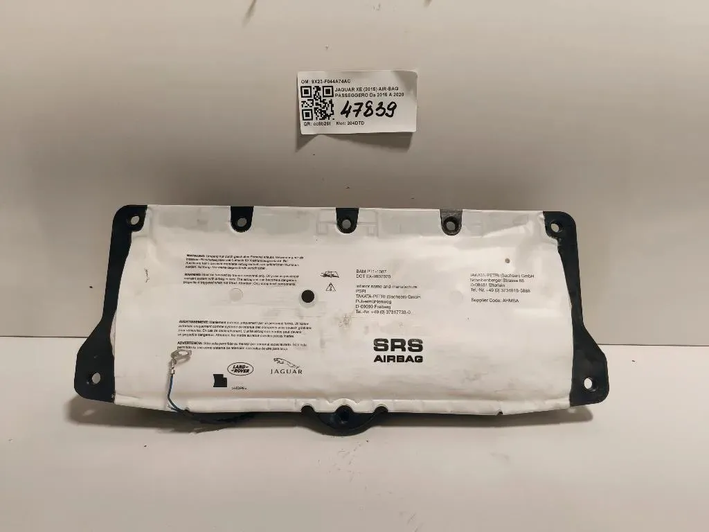 Air-bag Passeggero 9X23-F044A74AC Jaguar XF I 2011