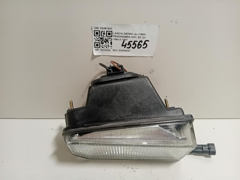 Fendinebbia ANT SX 82451843 Lancia Dedra II 1994