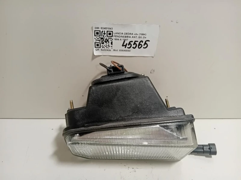 Fendinebbia ANT SX 82451843 Lancia Dedra II 1994