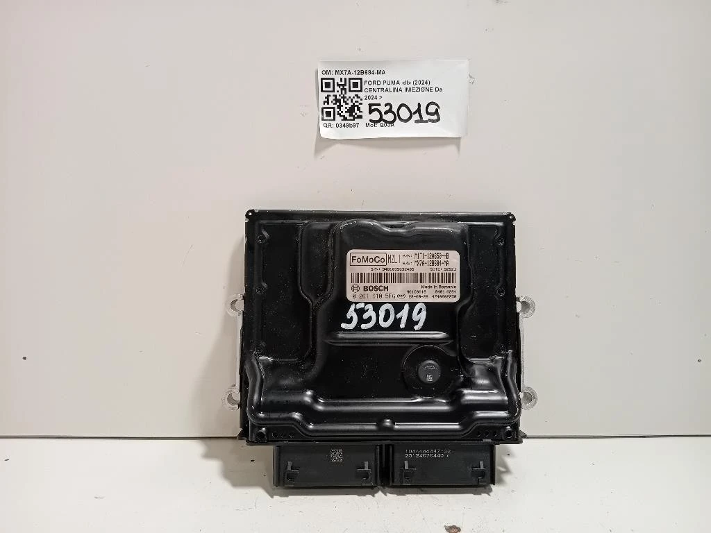 Centralina Iniezione MX7A-12B684-MA Ford PUMA II 2024