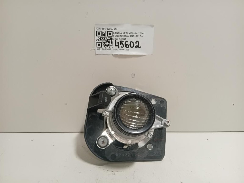 Fendinebbia ANT SX 666-2005L-UE Lancia Ypsilon II 2006