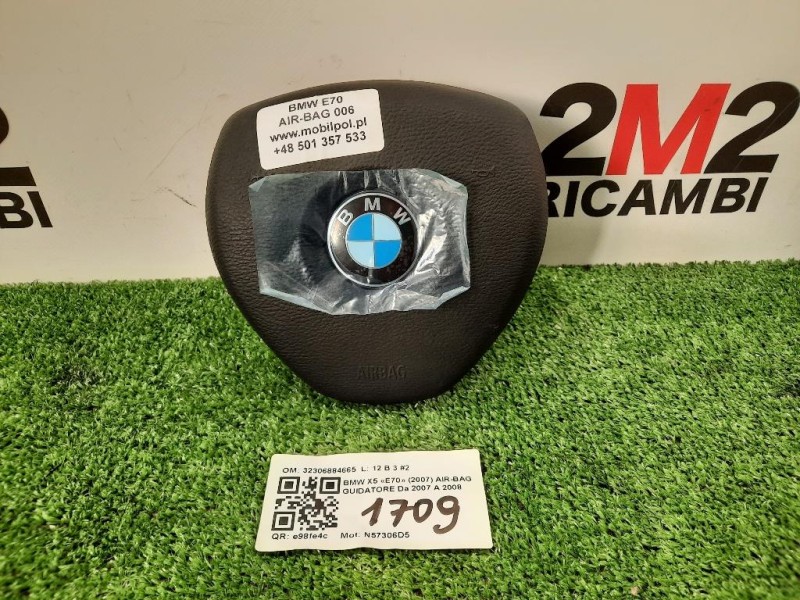 Air-bag Guidatore 32306884665 Bmw X5 E70 2007