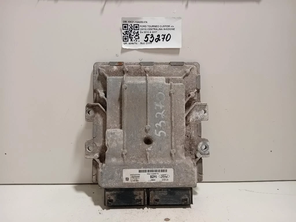 Centralina Iniezione KK21-12A650-FA Ford Tourneo Custom I 2013