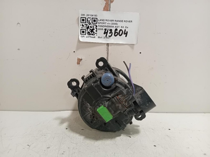 Fendinebbia ANT SX 20104183 Land Rover Range Rover Sport I 2005