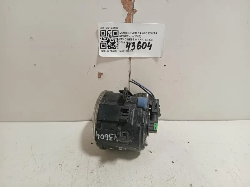 Fendinebbia ANT SX 20104183 Land Rover Range Rover Sport I 2005