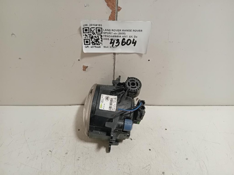 Fendinebbia ANT SX 20104183 Land Rover Range Rover Sport I 2005