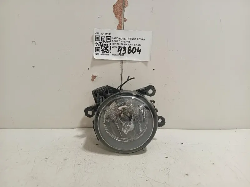 Fendinebbia ANT SX 20104183 Land Rover Range Rover Sport I 2005