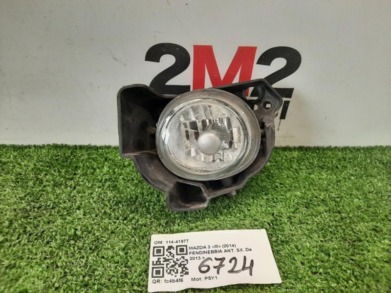Fendinebbia ANT SX 114-41977 Mazda 3 III 2014
