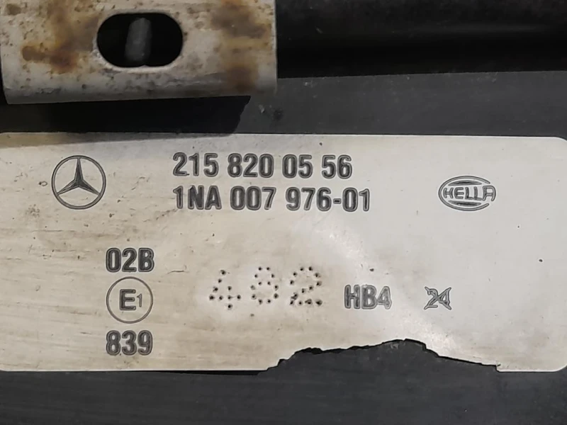 Fendinebbia ANT SX 1NA00797601 Mercedes Classe C W203 2000