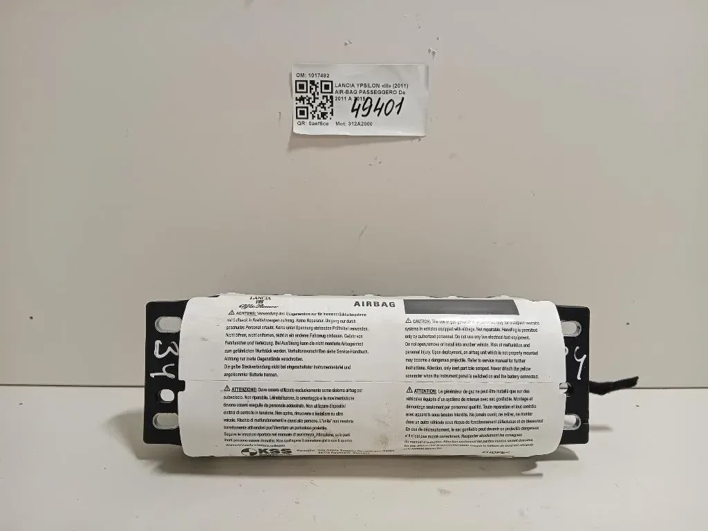 Air-bag Passeggero 1017482 Lancia Ypsilon III 2011