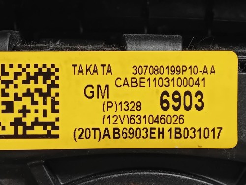 Air-bag Guidatore 96879041A Chevrolet AVEO II 2007