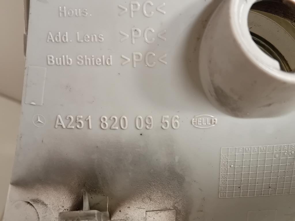 Fendinebbia ANT SX A2518200956 Mercedes Classe R W251 2006