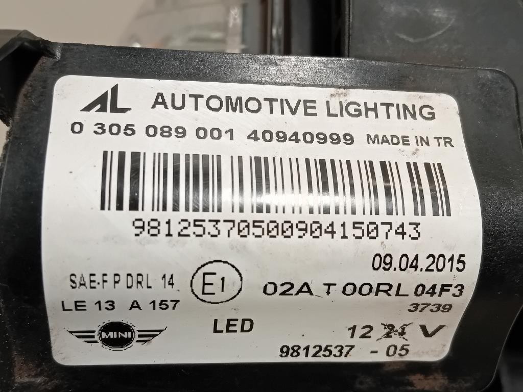 Fendinebbia ANT SX 9812537-05 LED Mini Countryman Cooper R60 2010