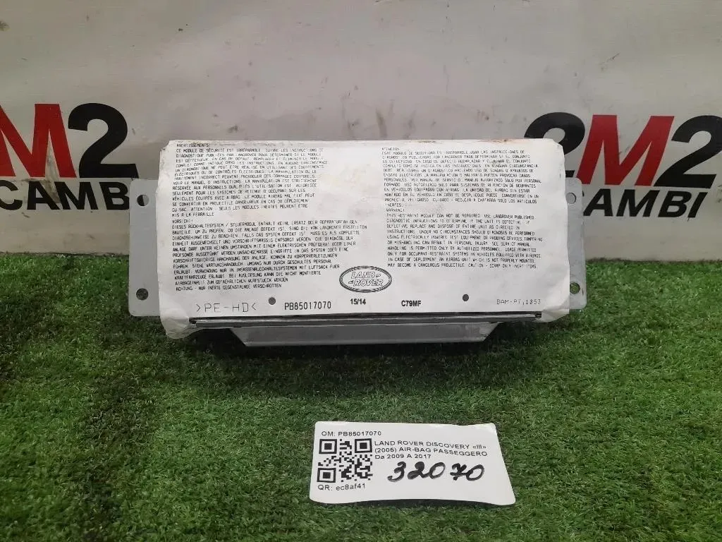 Air-bag Passeggero PB85017070 Land Rover Discovery III 2005