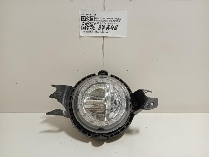 Fendinebbia ANT SX 9812537-05 LED Mini Countryman Cooper R60 2010