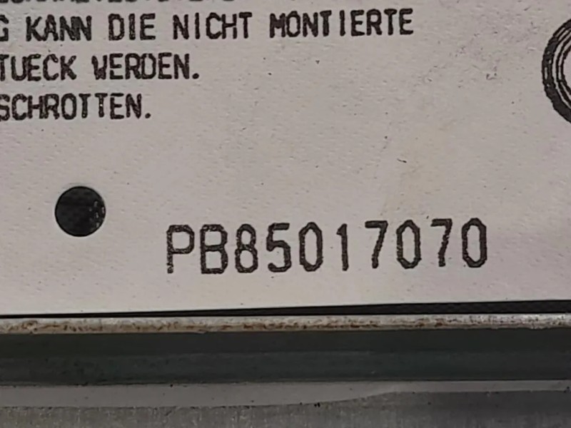 Air-bag Passeggero PB85017070 Land Rover Discovery III 2005