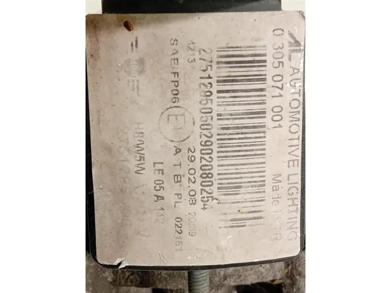 Fendinebbia ANT SX 0305071001 Mini MINI Cooper R56 2007