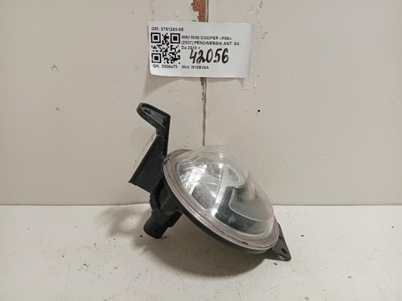 Fendinebbia ANT SX 2751293-05 Mini MINI Cooper R56 2007