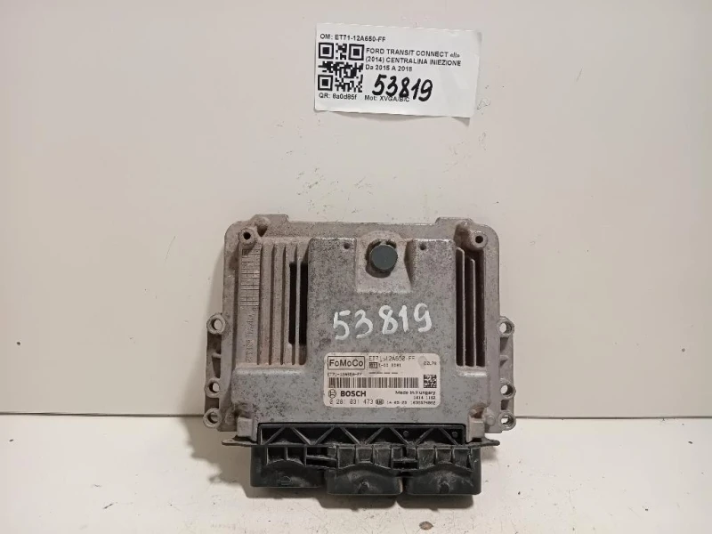 Centralina Iniezione ET71-12A650-FF Ford Transit Connect II 2014