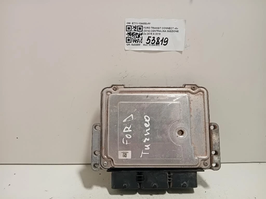 Centralina Iniezione ET71-12A650-FF Ford Transit Connect II 2014